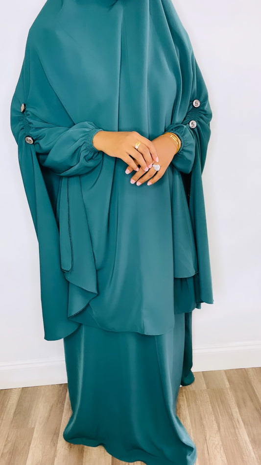 Manha two piece jilbab